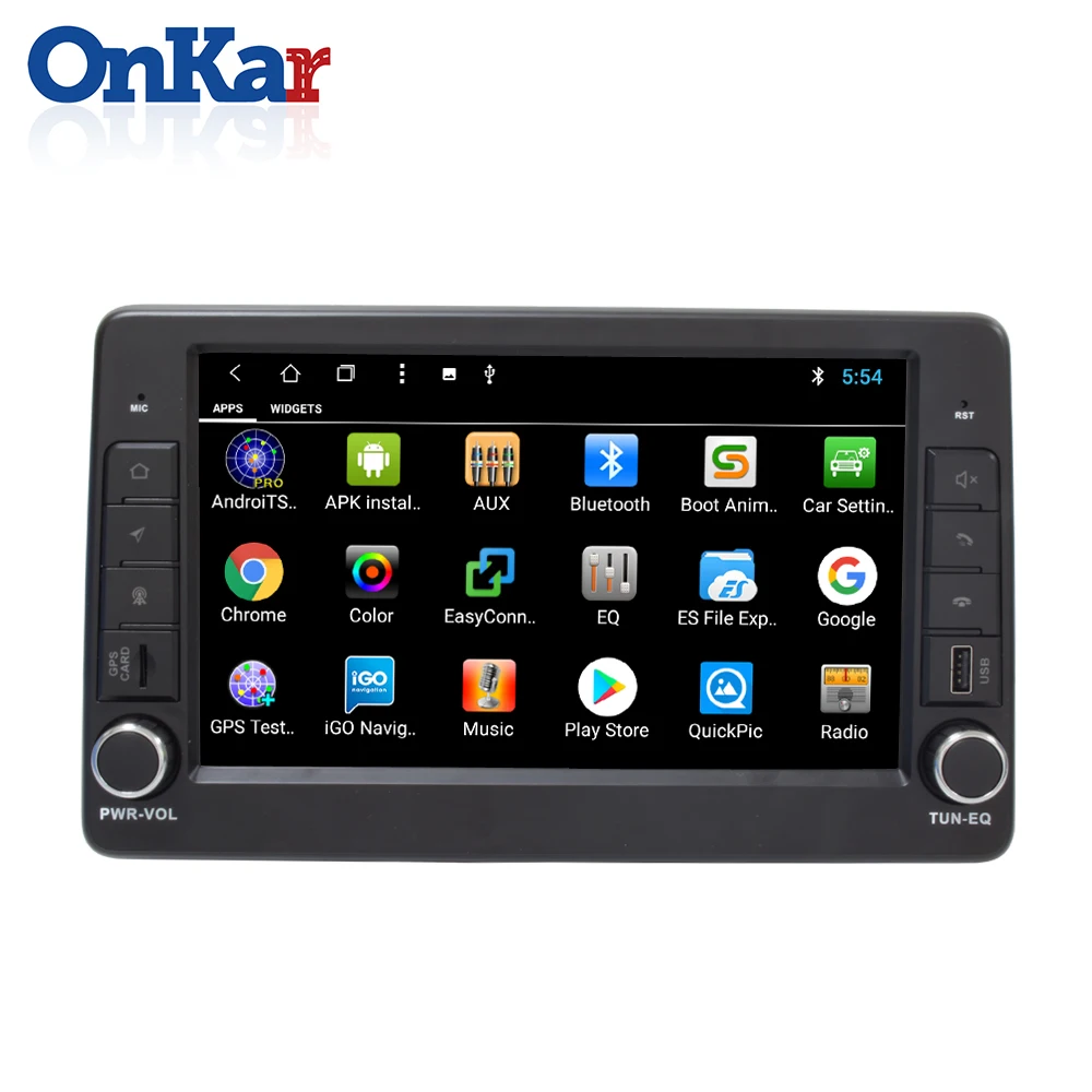 Sale ONKAR 1 din android auto radio for Renault Arkana 2019 with android 8.1 support original steering wheel control with USB SD port 1