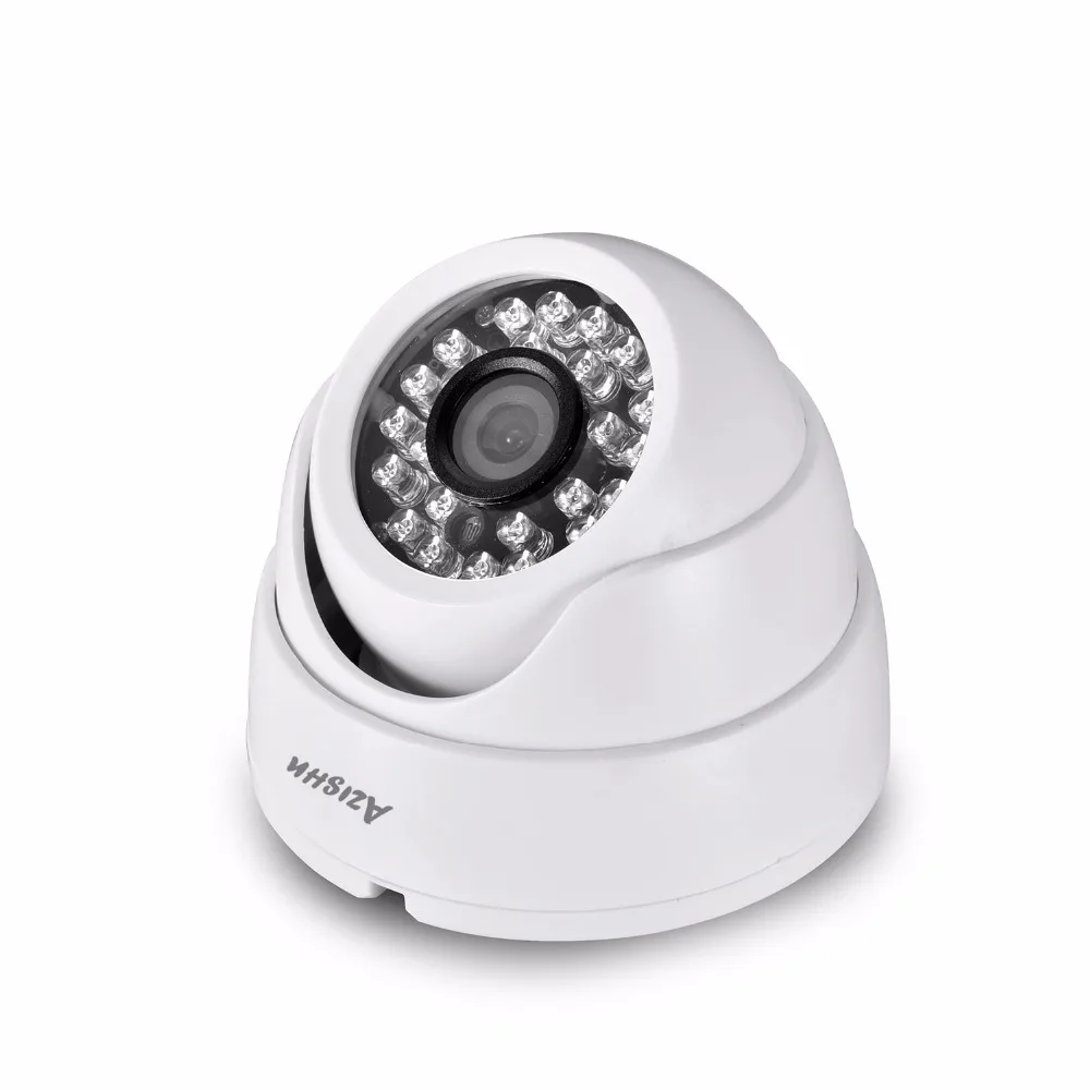 AZISHN 48 V PoE купольная IP Security Камера H.265 1080 P HD 2.0MP Onvif CCTV Ночное видение сети видео Камеры Скрытого видеонаблюдения для внутреннего