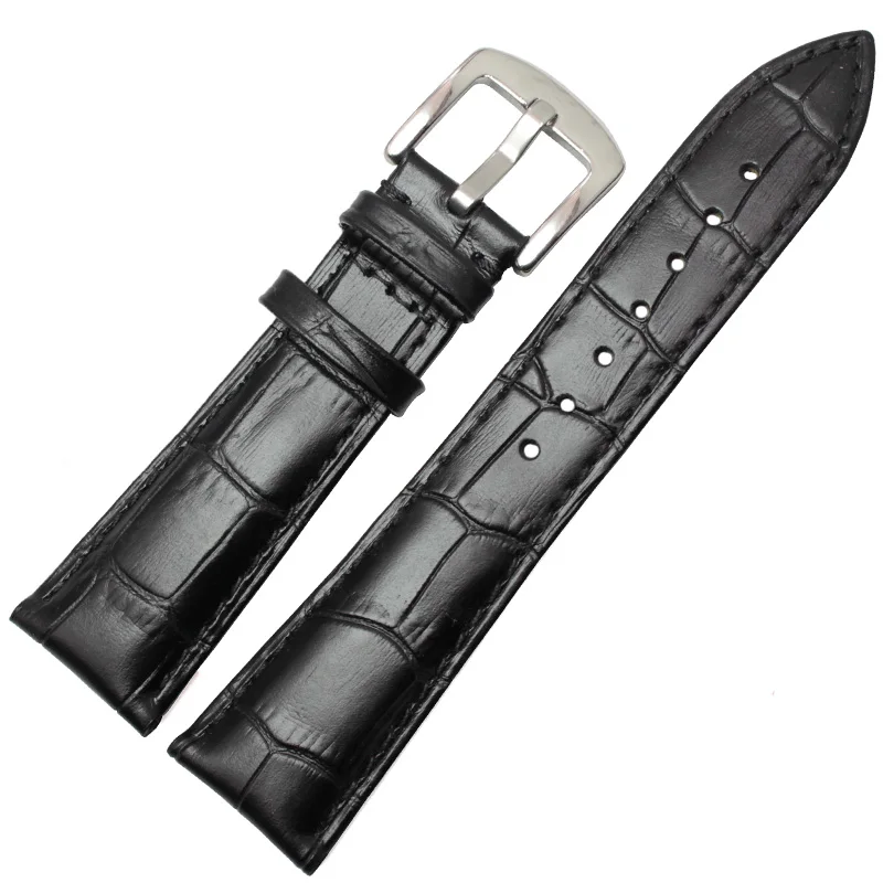 Black silver buckle