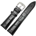 Black silver buckle