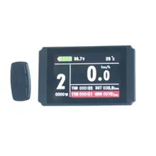 Ebike 72 в KT LCD8H цветной матричный дисплей метр Черный панель управления с 5 штыревый разъем для контроллер KT