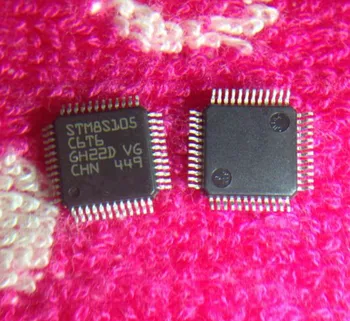 

50PCS STM8S105C6T6 STM8S105 STM8S105C6 MCU 8BIT 32KB FLASH LQFP48 IC