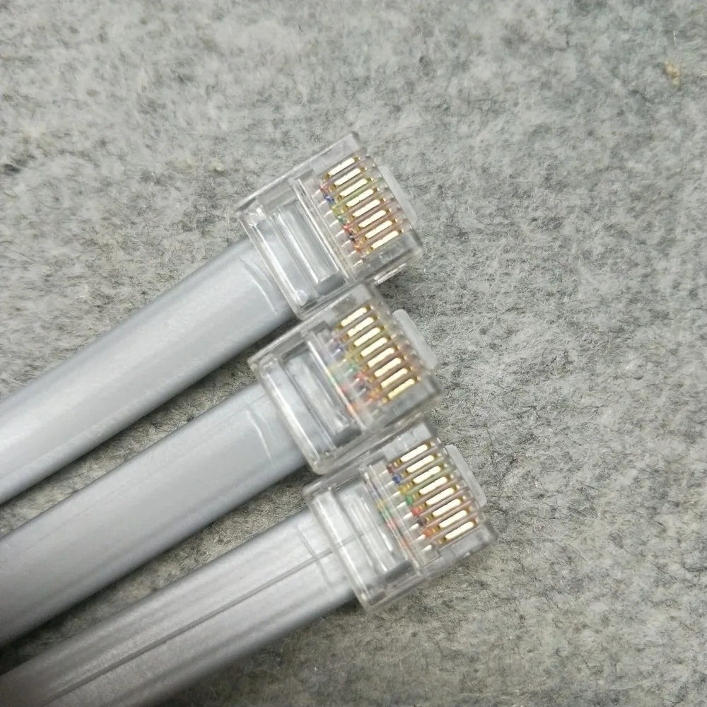 Cabo de Rede Utp Cat5 Quente Cabo de Computador Adaptador Cabo de Remendo Curto Conector Plano Rj45 Cabeça de Cristal Lan Fio Cobre Macarronete Linha - Imagem 2