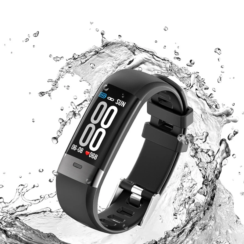 Smart Bracelet Sports Bracelet Call Pedometer Heart Rate Detection Gps Positioning Camera Waterproof Suitable