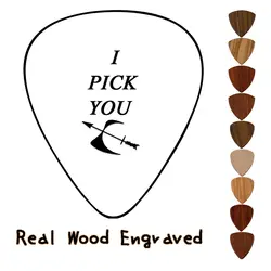 I pick You гитарные палочки s для мужчин и женщин на заказ Plectrum Выгравированные гитарные палочки подарок для любителей музыки настоящая