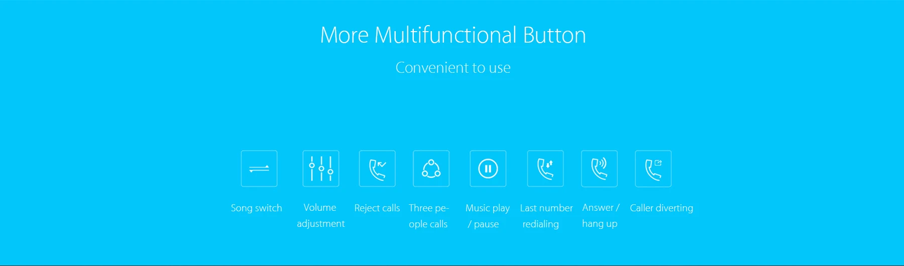 Original Xiaomi Mi LYEJ02LM Bluetooth Headset Built-in Mic Multifunctional On-cord Control