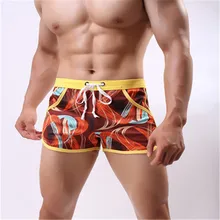 Новое поступление пляжные купальники мужские трусы 8 цветов Sexy код сексуальный стиль Мужские шорты Высокое качество Лето Плавание