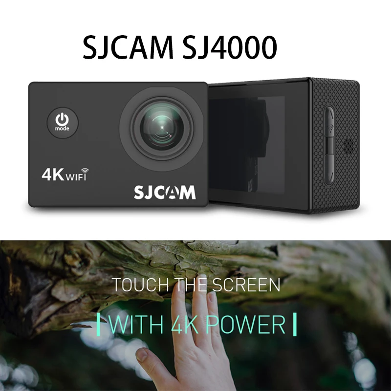 

Underwater Camera Full HD 4K WIFI Sport DV 2.0 Inch Screen 170 Wide Degree Support 128G for Outdoor Underwaters Sports Diving