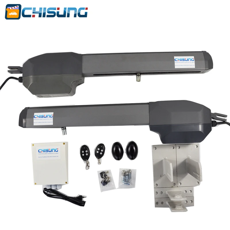 Chisung Заводская автоматическая открывалка для распашных ворот электромагнитный линейный привод с датчиком ограничения и фотоэлемента