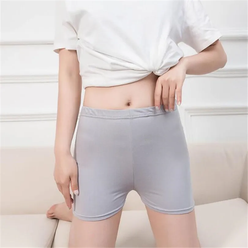 VISNXGI Women Shorts Summer Sports Ladies Breathable Elastic Waist Short Candy Colors Casual Fitness Workout Skinny 2021 Short