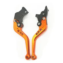 Orange CNC Motorcycle Short Clutch Brake Levers For KTM Duke 125 200 390 RC125/250/390 Orange CNC Motorcycle Short Clutch Brake Levers For KTM Duke 125 200 390 RC125/250/390