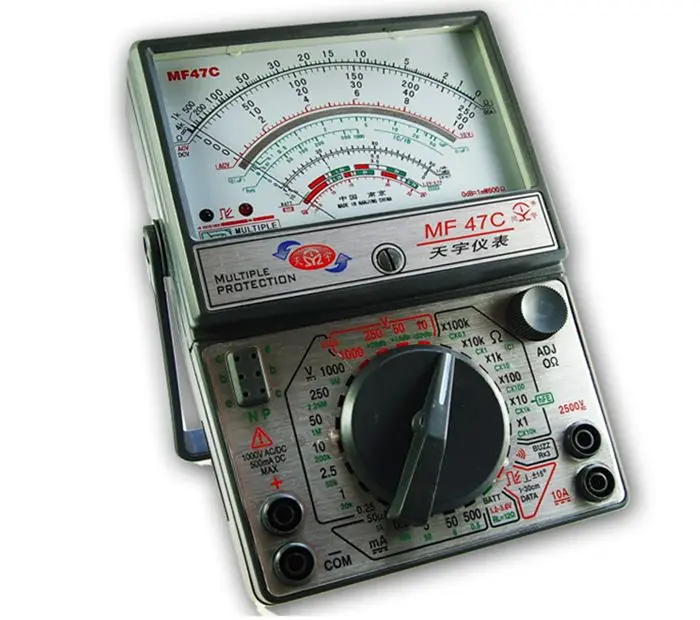 MF-47C аналоговый мультиметр/полностью функциональный/AC цепи для определения линии огня