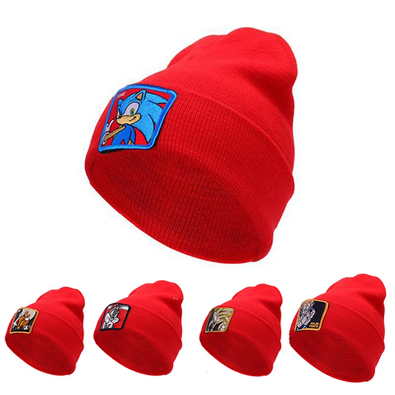

New Animal Winter Beanies For Men Embroidery Winter Warm Knitted Hat For Women Skullies Bonnet Unisex Hip Hop Hat
