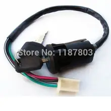 10 Pcs 4 Wire Ignition Switch Lock 2 Key For Honda GY6 Scooter Go Kart Quad