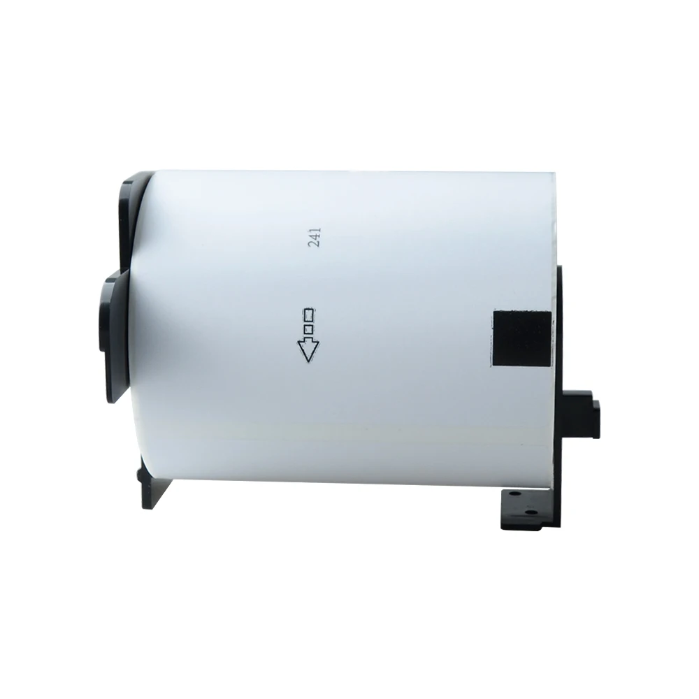 AOMYA 2 рулона этикетка лента DK-11241 102 мм × 152 высечка непрерывная Совместимость