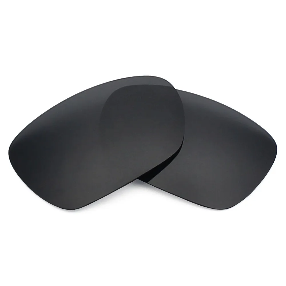 

SNARK Anti-Scratch POLARIZED Replacement Lenses for-Oakley Inmate Sunglasses Stealth Black