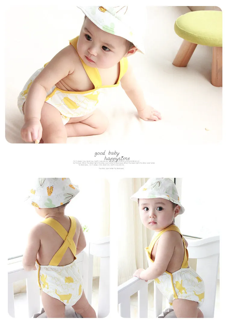 New 2018 Fashion Baby Bodysuits summer Babies Newborn Cotton Body Baby Sleeveless Infant baby Boy Girl Clothes 0-18M (13)