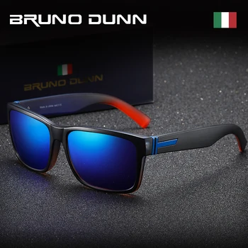 Bruno dunn-gafas de sol deportivas polarizadas para hombre y mujer, anteojos de sol femeninos, de diseño de marca de lujo, 2019