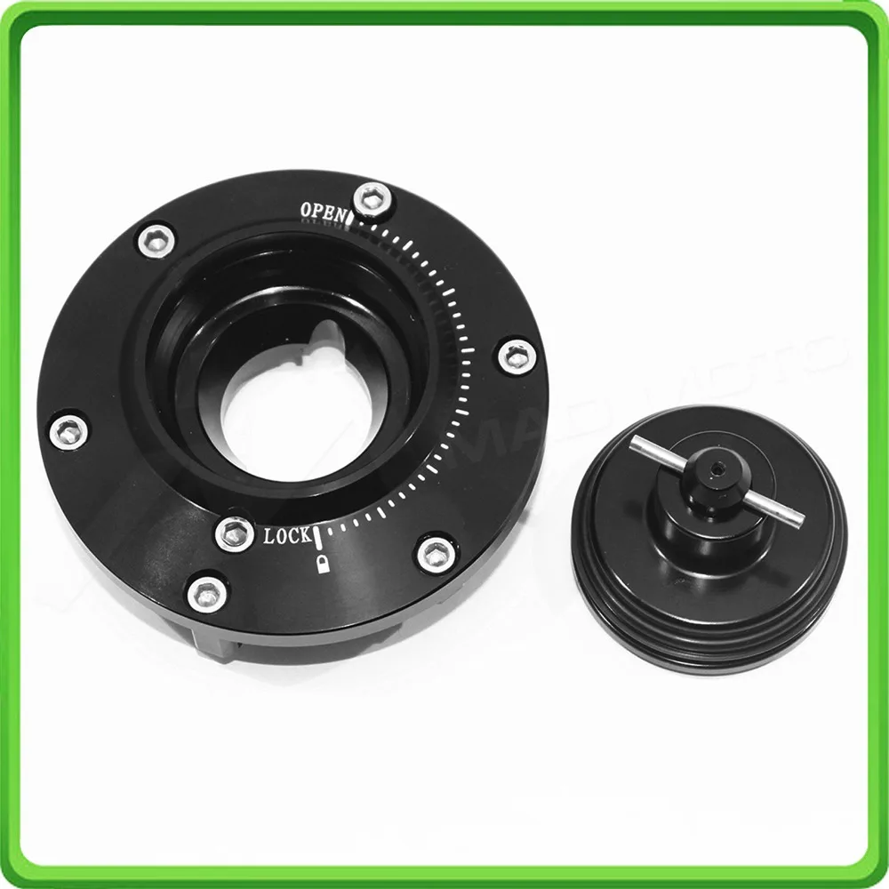 Nimble Quick Lock Fuel Cap  Gas Tank Cap - For Triumph Daytona 675  675 R 2011-2016 & Speed Triple 1050 2011-2016 (25)