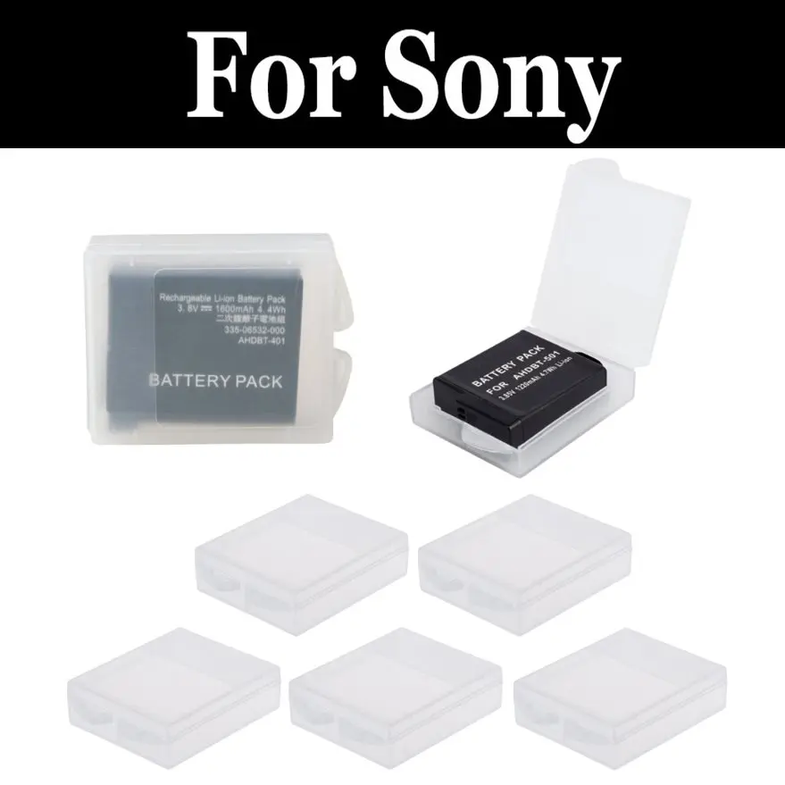 5 шт. защитная коробка для хранения батарей sony Cyber WX10 DSC WX220 WX150 shot WX350 WX30 WX300 WX5 WX50 WX500