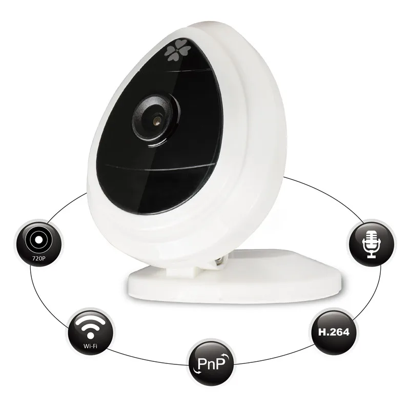 HY Бесплатная доставка HD-IR 720 P IP Камера мини WI-FI Беспроводной камера baby monitor Cam P2P