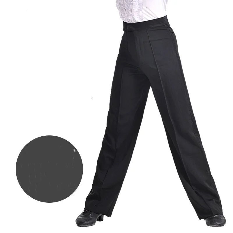 

Classical Latin Dance Pant For Male Black Fringe Pant Men Square Children Chacha Professional Boy Tango Adult Trouser N7050