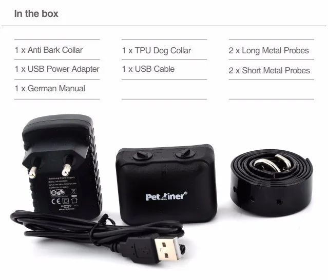 6th Collar Anti Bark PET850N