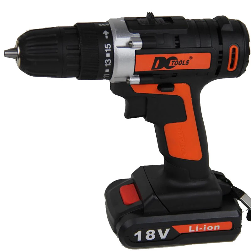 

DIXI 2 electromagnetic 12V 18V Cordless drill double speed lithium drill set universal dremel and cordless drill power tools