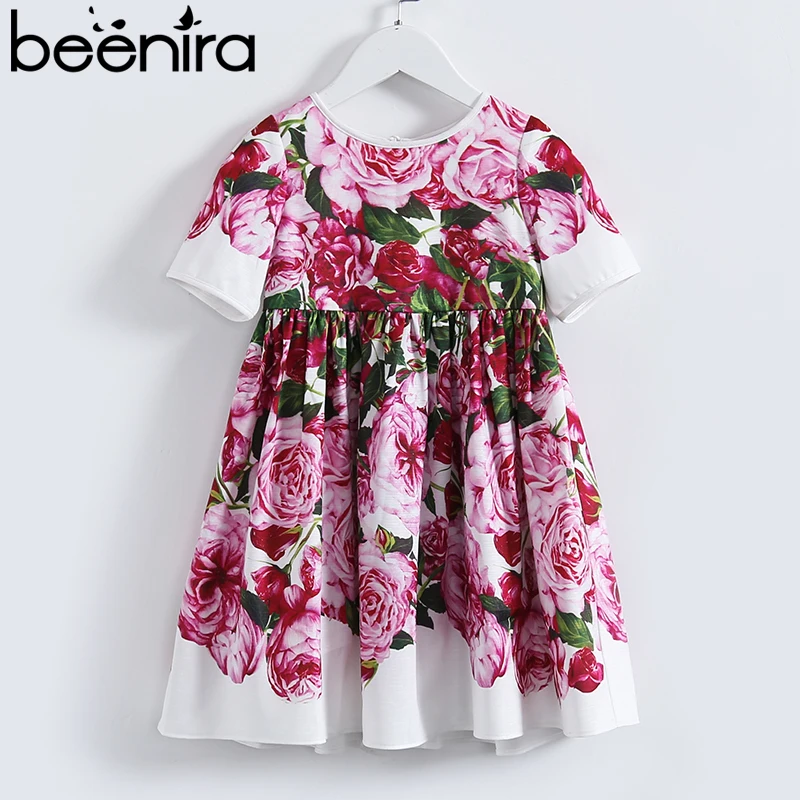 Beenira Children Clothes 2018 New Summer Style Kids Short-Sleeve Fashion Flower Princess Dresses Design For Girls Clothing Derss Beenira Children Clothes 2018 New Summer Style Kids Short-Sleeve Fashion Flower Princess Dresses Design For Girls Clothing Derss