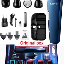 Kemei многофункциональная машинка для стрижки волос профессиональный триммер для волос Электрический триммер для бороды машинка для стрижки волос trimer tondeuse