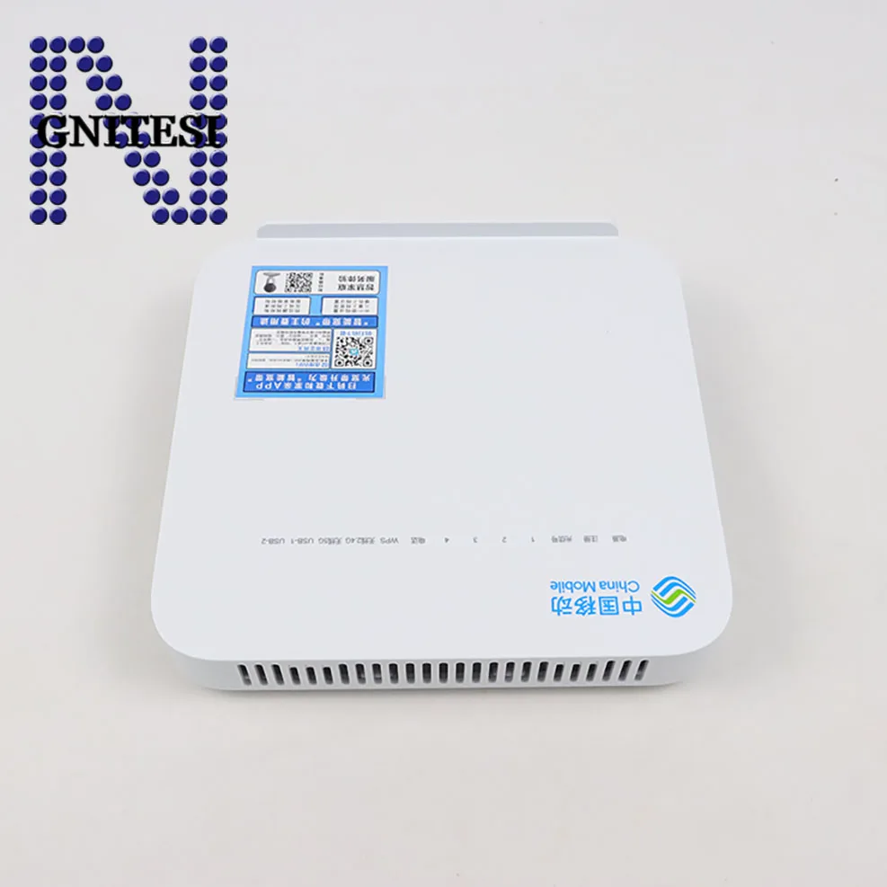 

English interface G-140W-MF GPON ONU with 4GE LAN , 2.4G&5G, Dual-band WIFI as HS8145V HS8546V