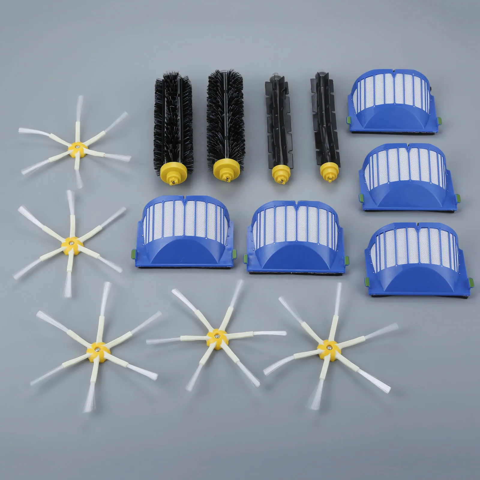 

Beater Brush Aero Vac Filter 6 Armed Side Brush For iRobot Roomba 500 600 Series Vacuum Cleaning Robots