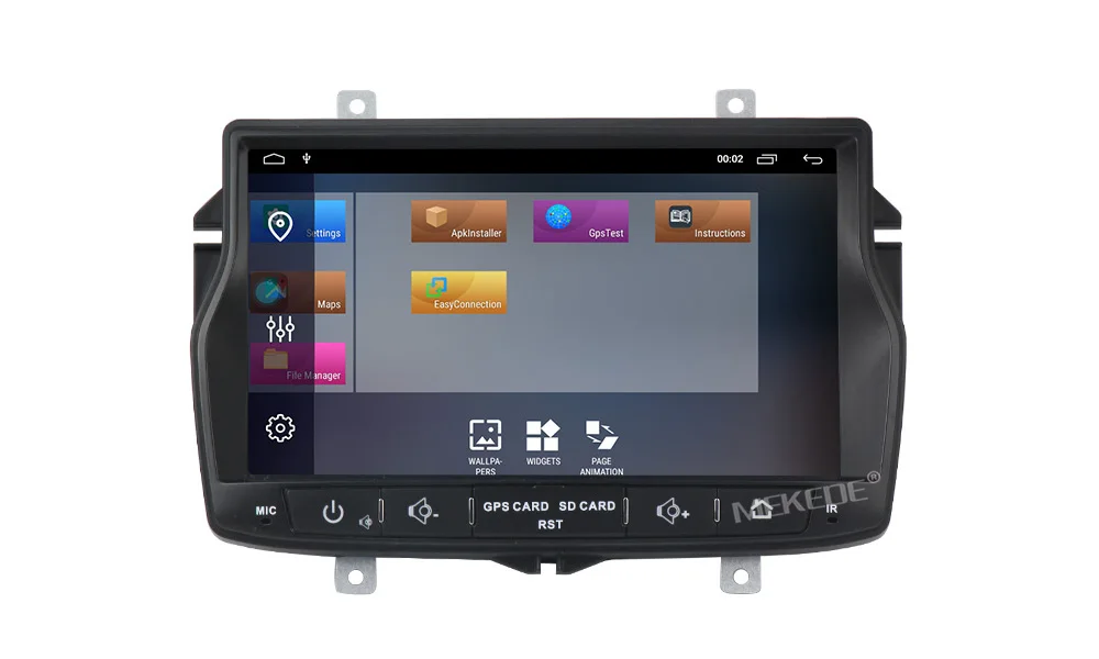 Top Russian menu!android 9.1 8cores car radio cassette player for Lada Vesta support GPS navigation WiFi Bluetooth TV SWC canbus 21