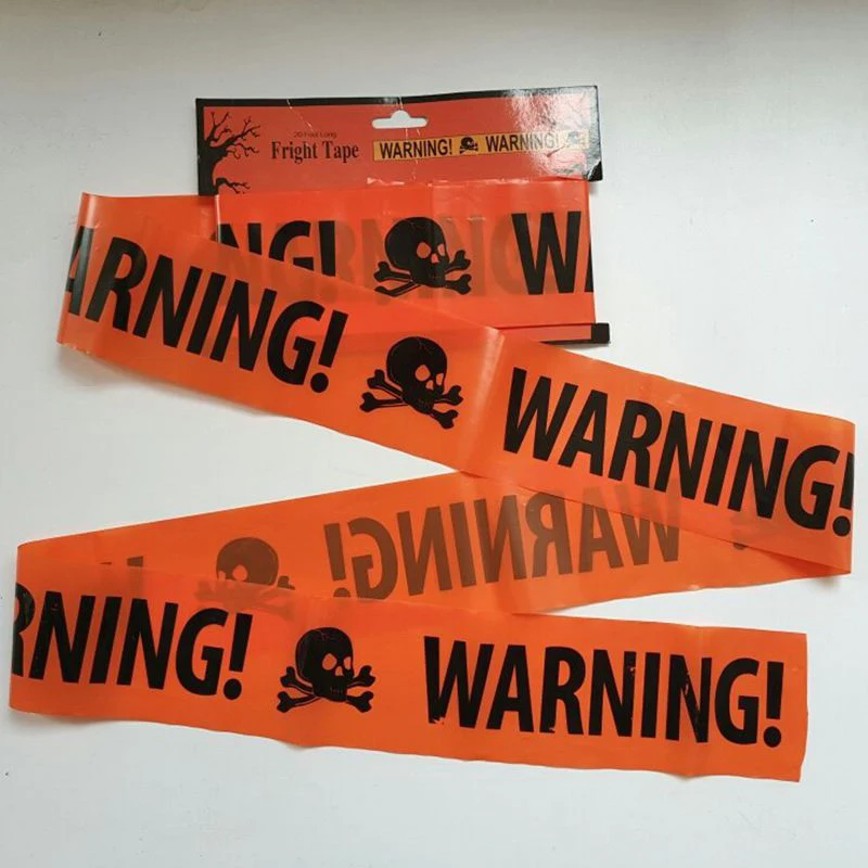 Buy Halloween isolation belt Halloween Warning Caution