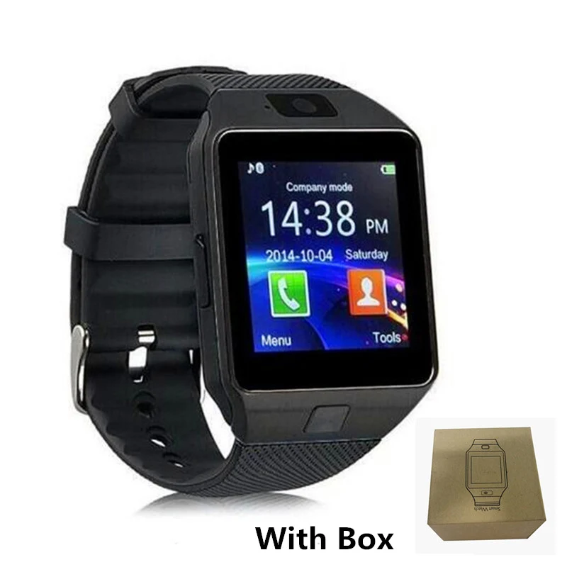 DZ09 Смарт часы с сим картой TF слот Push сообщение Bluetooth подключение Android телефон