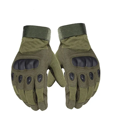Прочные тактические перчатки на концах пальцев, военные армейские перчатки для стрельбы, страйкбола, перчатки для пейнтбола, противоскользящие, для охоты, альпинизма, боевые перчатки - Цвет: Green