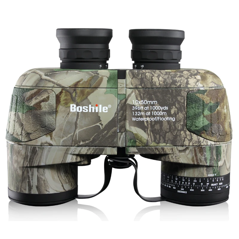 

Boshile Military Binoculars 10X50 Powerful Telescope with rangefinder HD Quality Nitrogen waterproof binocular Lll Night Vision