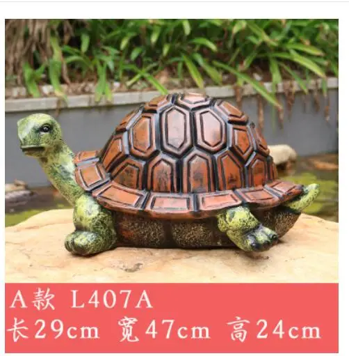 

Cute little turtle handicraft imitation animal turtle garden micro landscape garden landscape wat statue home decoration wedding