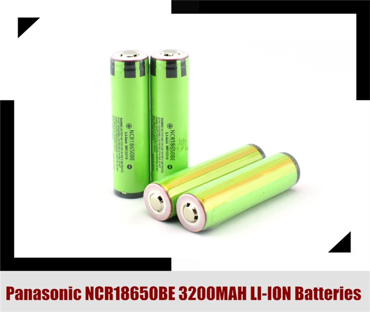 Бесплатная доставка Fedex для Panasonic NCR18650BE 3200mah 3 7 v 18650 динамическая литий-ионная
