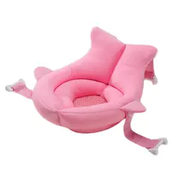 Новорожденный портативный нескользящий детский душ коврик для ванной воздушная Подушка кровать для купания лежа губка коврик для ванной