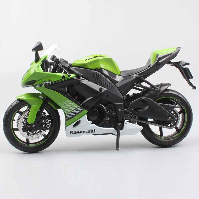 1:12 весы maisto Kawasaki NINJA ZX 10R супер велосипед литье под давлением транспортное средство, Мопед гоночный мотоцикл модели игрушки Детская Коллекция