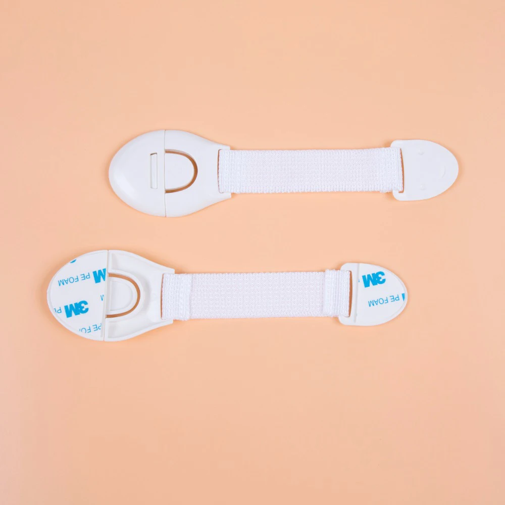 10 Pcs High Quality baby Safety locks for Cabinet Door Drawers Toilet Plastic lock child Safety lock protection from children