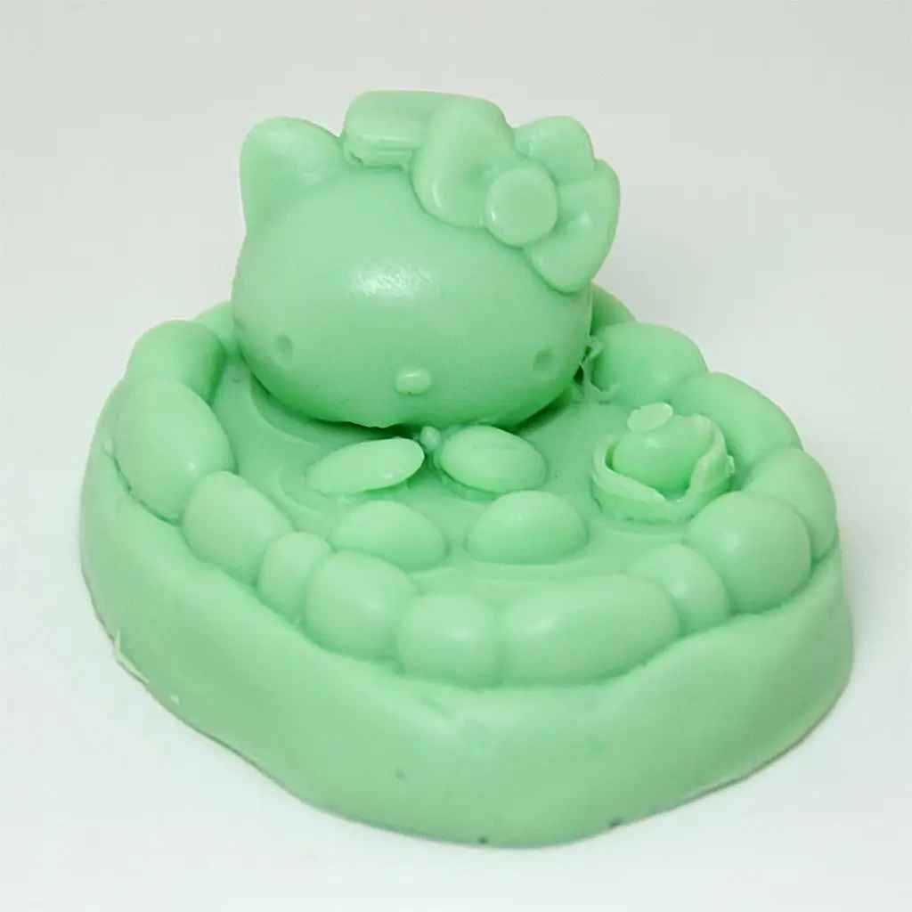Hot 3D Hello Kitty Silicone Soap Mold Modelling Tools Cake Decorating