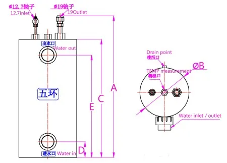 0.5HP теплообменник плавательного бассейна с ценой доставки