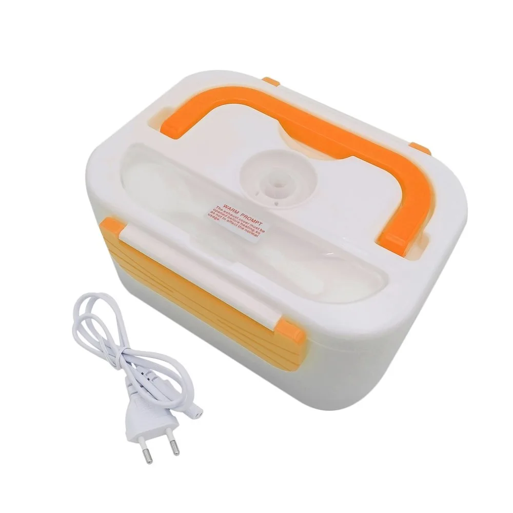 

Multifunctional 1.25L Rice Cooker Electric Meal Box Thermal Insulation Food Container Double-layer Electric Heating Lunchbox EU