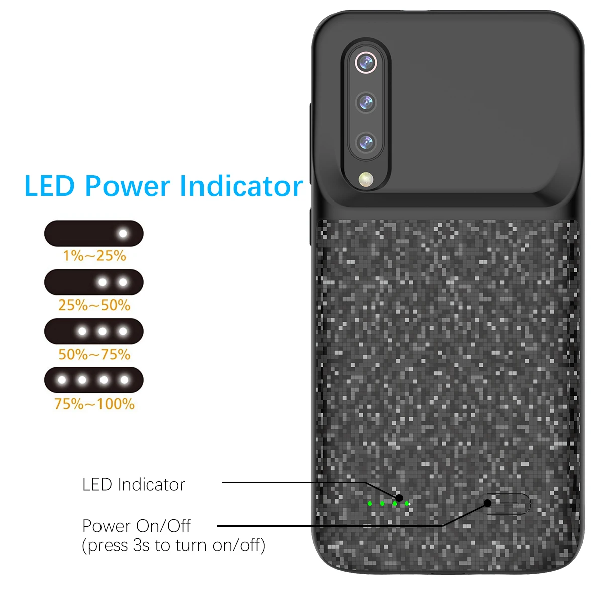 For Xiaomi Mi 9 Mi 9 SE Battery Charger Case 4700mAh External Slim PowerBank Rechargeable Back Cover For Xiaomi Mi9 Battery Case