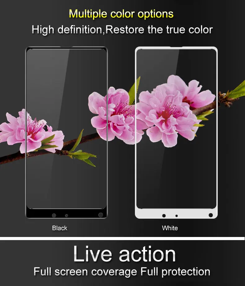 Imak полное Экран Клей Pro+ версия закаленное Стекло для Xiaomi Mix 2 Mi8 Lite F1 Mi6x Max 3 Mix Redmi 3 Note7 Экран протектор