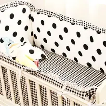 Промо-акция! 6 шт. детские постельные принадлежности для кроватки, постельные принадлежности для кроватки новорожденного, набор для кроватки, вставки для кроватки(бамперы+ простыня+ наволочка