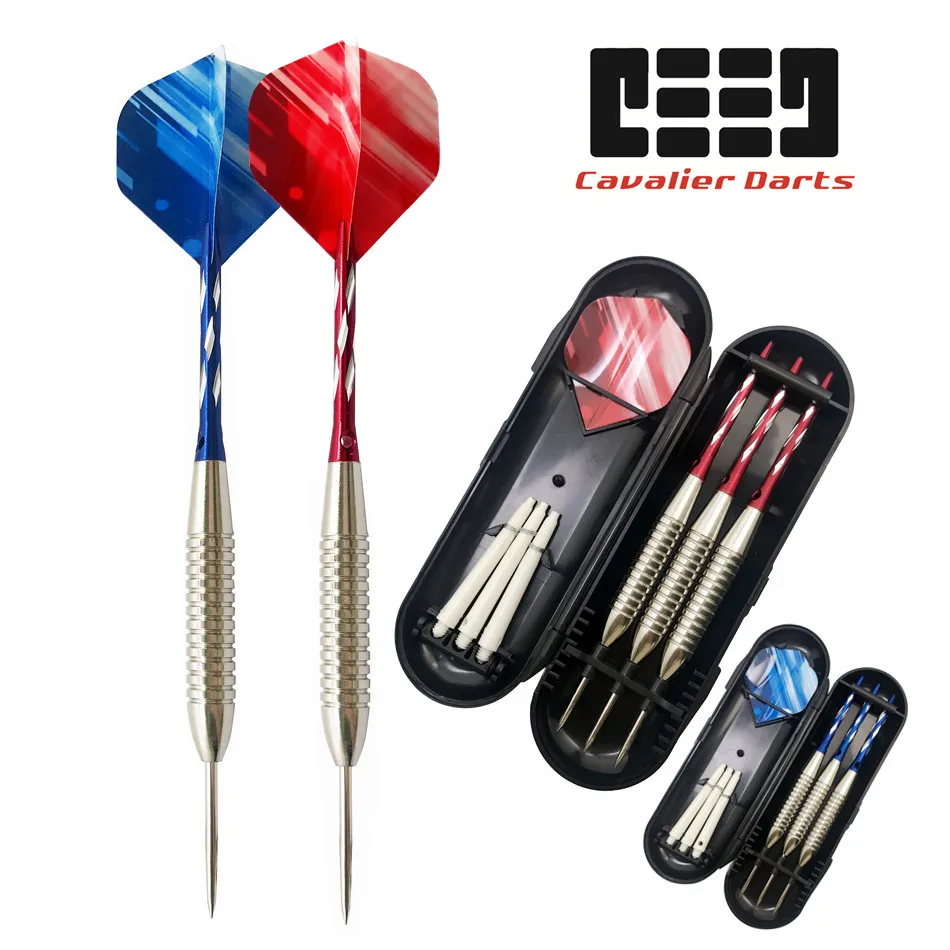 

Cavalier 22g Professional Steel Tip Darts 3pcs needle Dart High Quality 2BA Aluminum Shaft Indoor Needle for Sporting Game