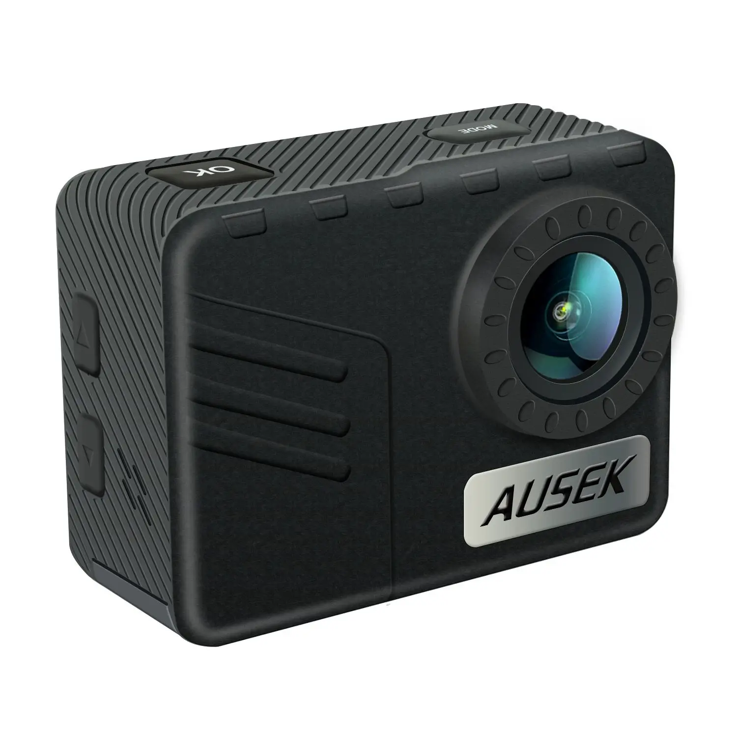 

AUSEK Waterproof sports Camera 4K 30fps Ultra HD Video Outdoor Riding Sports DV HD 2.0-inch Screen 170 Degree Driving Recorder